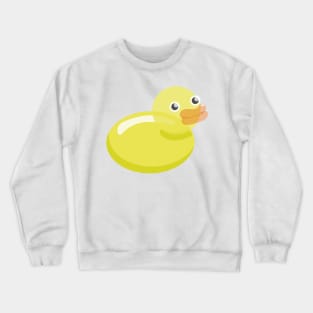 Cute balloon duckling, animal print in candy colors Crewneck Sweatshirt